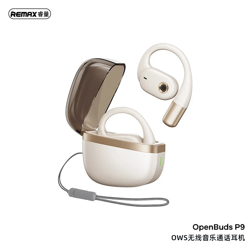 REMAX OWS OpenBuds P9 - Auricolari Bluetooth stereo aperti con orecchio per libertà audio non valvolata