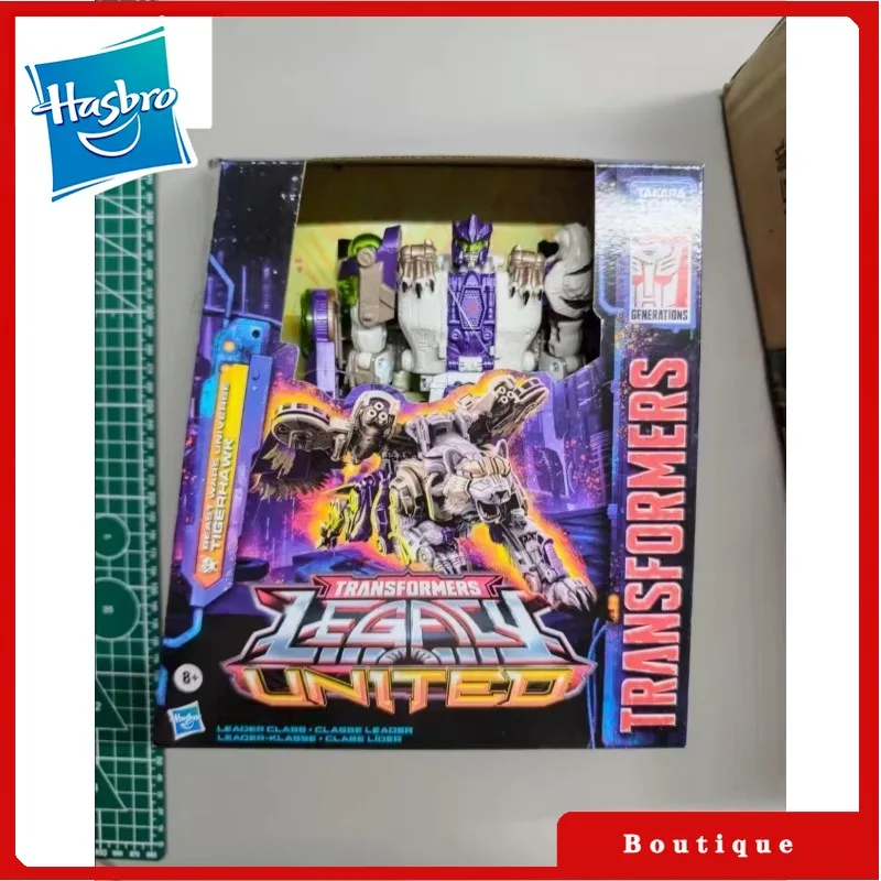 

In stock Hasbro Transformers toys Legacy United Deluxe ClassTigerhawk Action Figures Autobots Hobbies Gifts Collectible