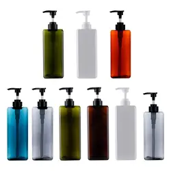 Simple Soap Dispenser Bottle Restroom Bathroom Accessories Softener Bleach Container Countertop Liquid Refillable Home