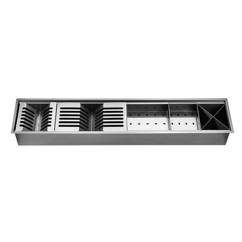 Online Good Service One Piece Pedestal Sink Nano Kitchen Mount With Bottom Price