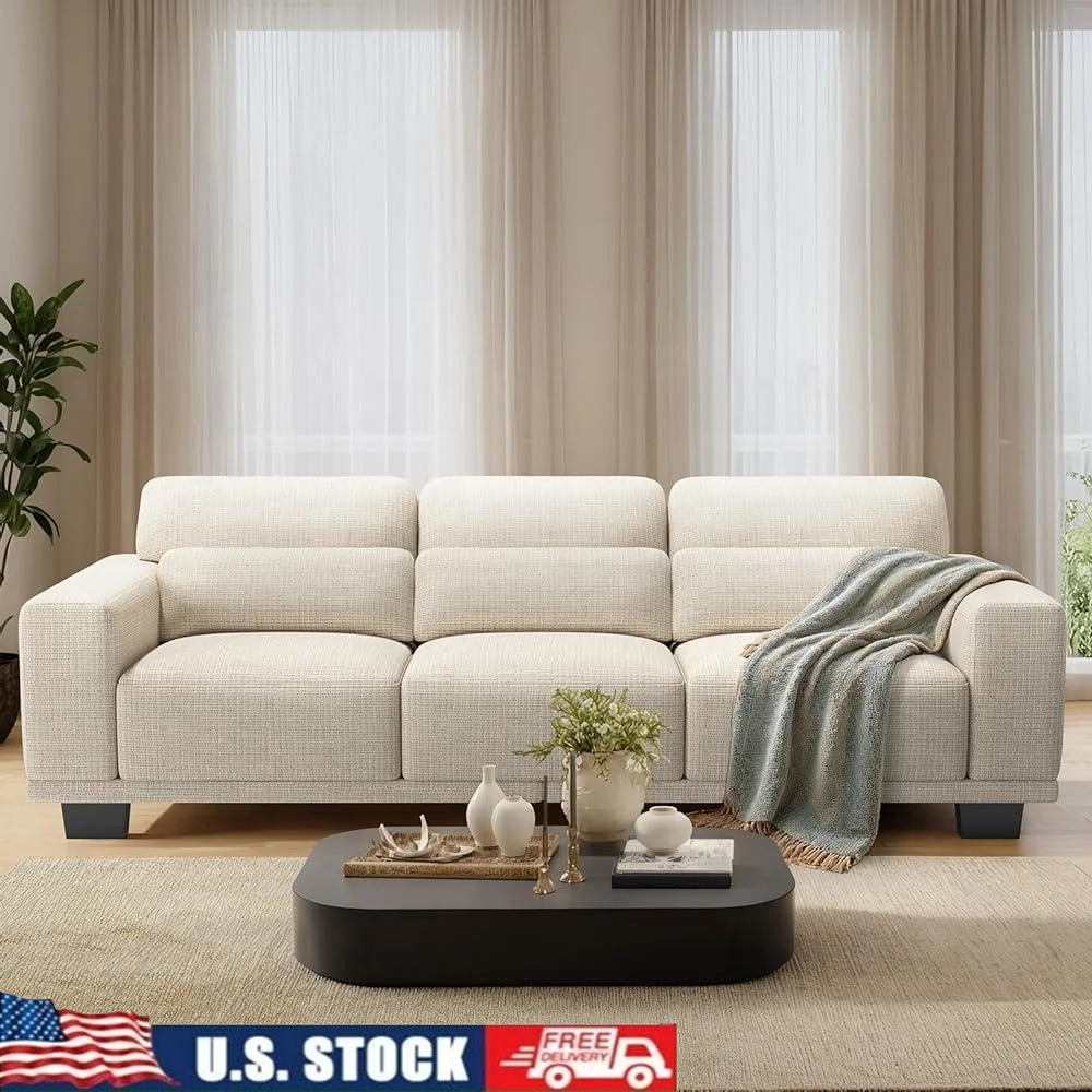 

Удобный 3-местный диван-диван с глубокими сиденьями. Широкие подлокотники. Ультратолстые подушки. Съемные чехлы. Прочный металлический каркас. Легкая сборка.