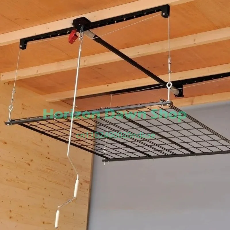 Garage Ceiling Storage Rack Heavy Duty Ceiling Mounted Storage Shelf Organizer