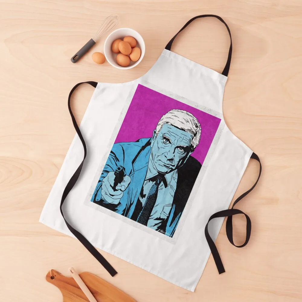 

FRANK DREBIN - The Naked Gun (Pop Art) Apron Cute Kitchen Accessories professional kitchen Apron
