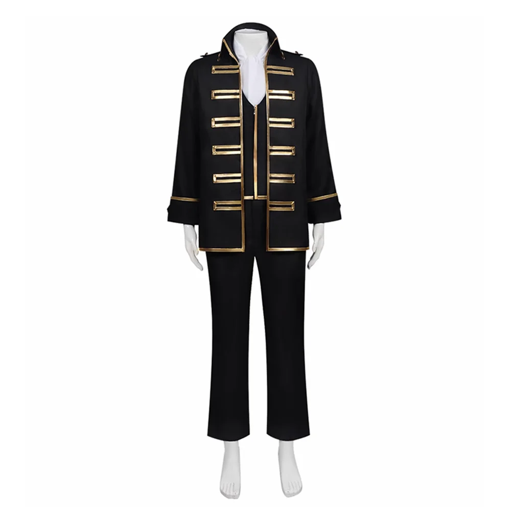 

Unisex Anime Cos Hijikata Toushirou Cosplay Costume Halloween Uniform Custom Size