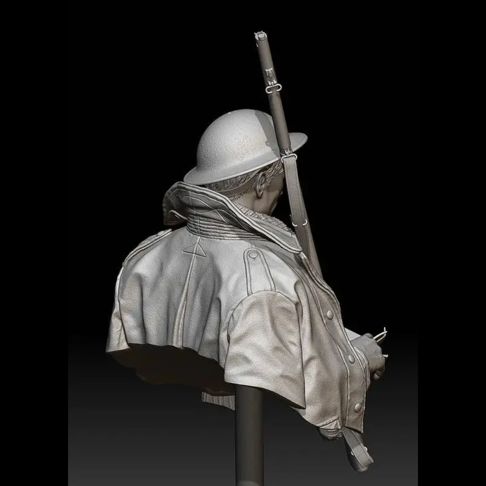 

1/10 Resin Figure bust Unpainted model Kit, British Soldier, unassembled and unpainted GK,
