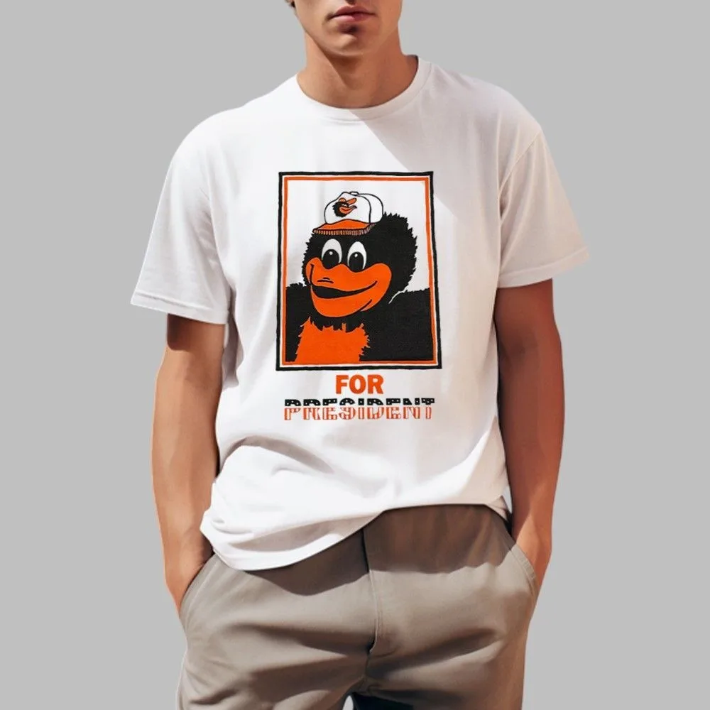 Dan Deacon The Oriole Bird For President Camisa 2025 Tendencia Talla S 5XL