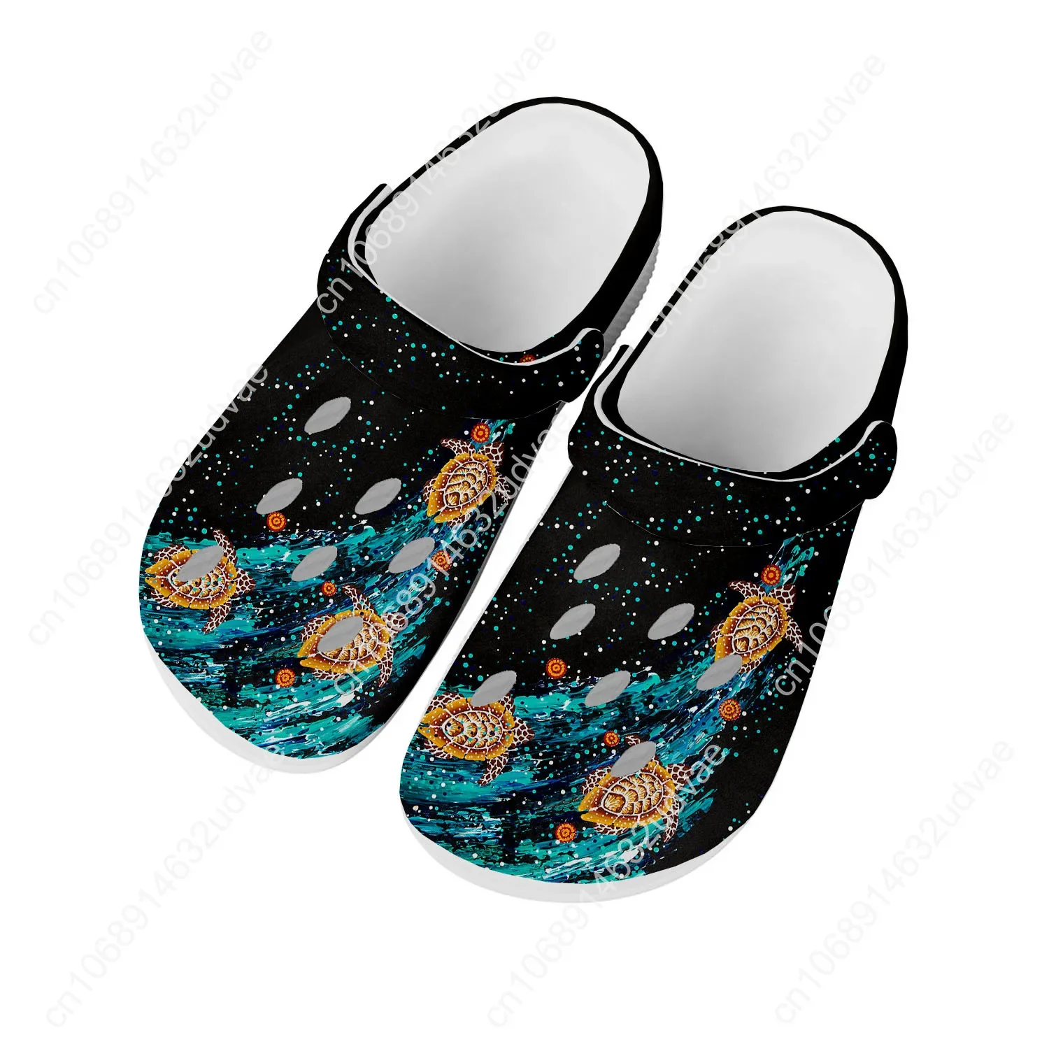 

Australia Aboriginal Turtle Indigenous Art Design Sandals Men Women Teenager Fashion Water Shoes Comfort Beach Custom Slippers