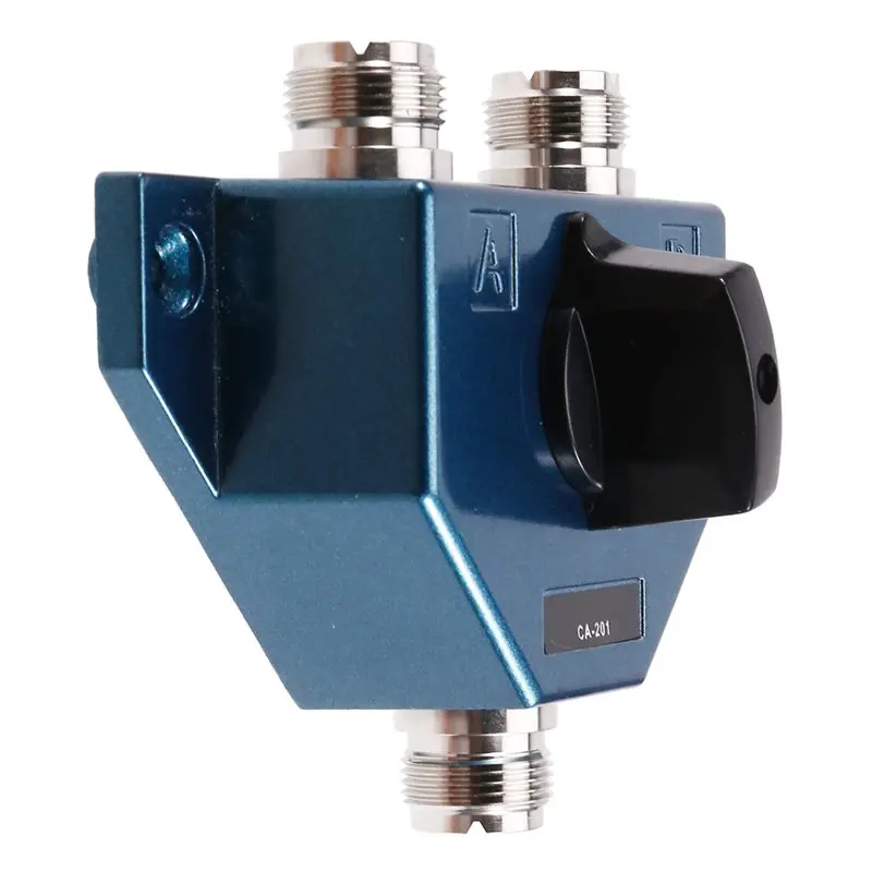 【PRICE REDUCT】CA201 UHF Female Connector Adapter Converter Ham Radio Antenna Coaxial Switcher 1.8-600Mhz Manual Aerial Coax Swit