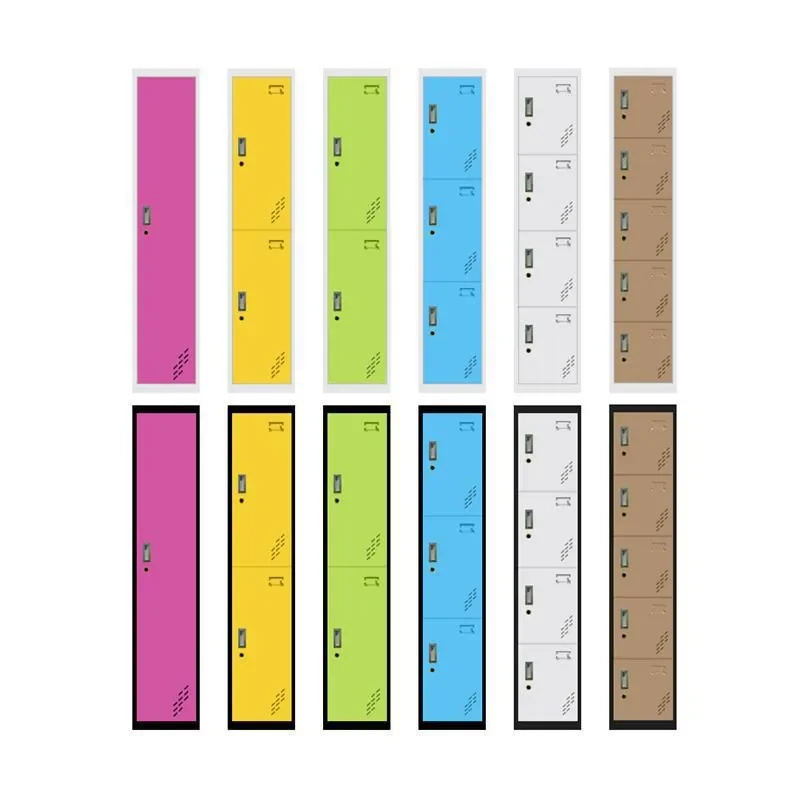 Steel Single Door Locker Iron Storage Cabinet for Office Dorm Staff Shoe Wardrobe