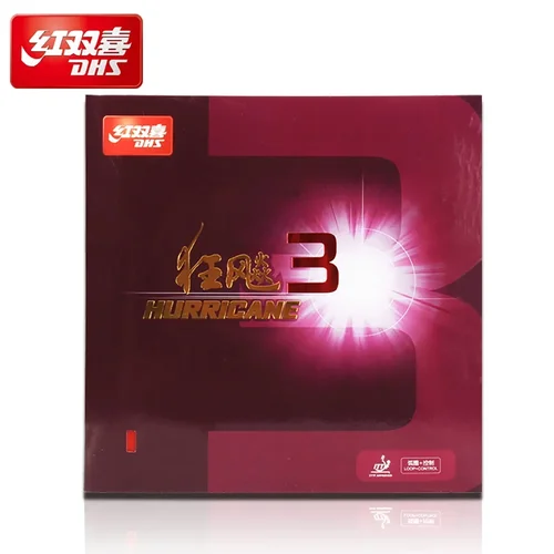 Imagen 1 del producto DHS Hurricane 3 tenis de mesa espinillas de goma en tenis de mesa originales raquetas de tenis de mesa de goma deportes de raqueta deportes de interior