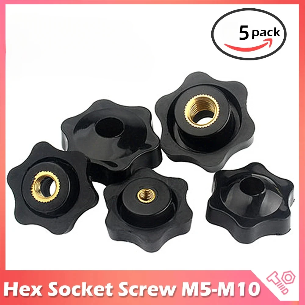 

5 M4 M5 M6 M8 M10 Затягивающие гайки с ручкой в виде цветка сливы Ручка в виде цветка сливы Гайки со сквозным отверстием/боллюзинными отверстиями