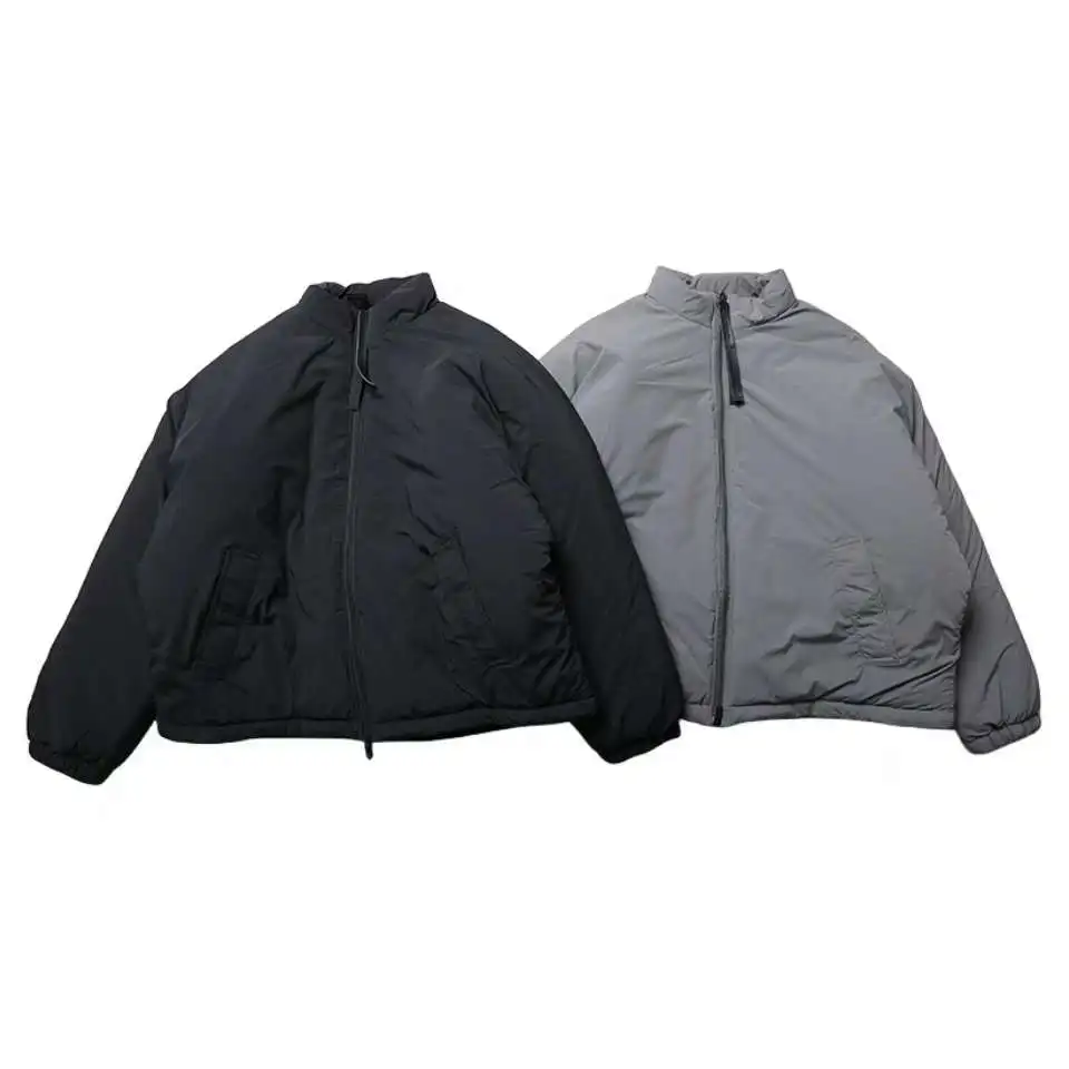 N. HOOLYWOOD ملابس قطنية سميكة خفيفة للغاية مقاومة للرياح وسحاب دافئ للرجال #6