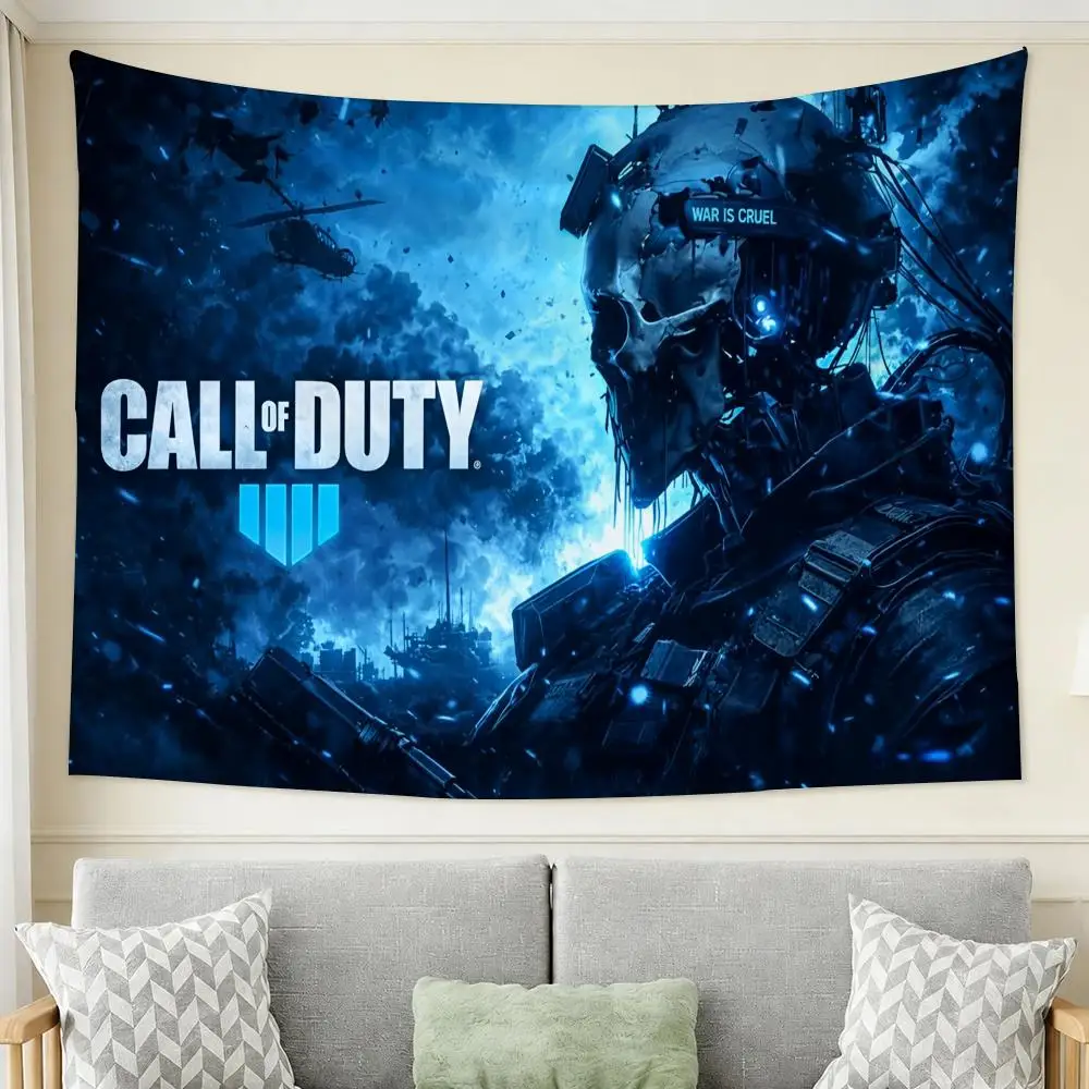 Classic Game C-Call of Duty			 Tapestry Wall Hanging Tapestry Aesthetic Room Decor Banners for Bedroom Living Room Outdoor Party