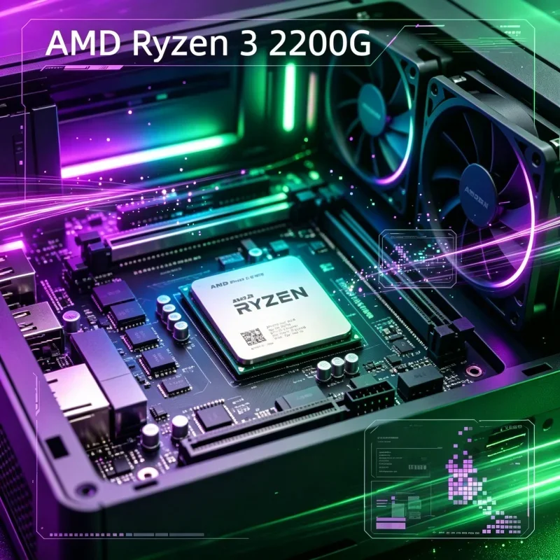 amd-ryzen-3-2200g-デスクトッププロセッサー-am4ソケット-radeon-vegaグラフィックス搭載-ホームオフィス・ゲーミングpc組み立て用