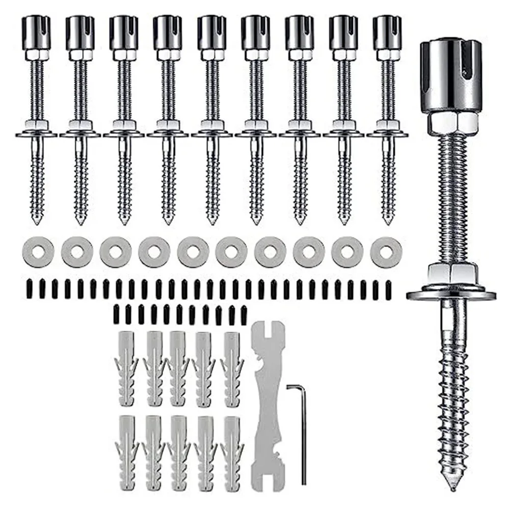 

15*10*2cm Climbing Plants Support Stainless Steel Trellis Adjustable Distance Easy Installation Flexible Layout Options
