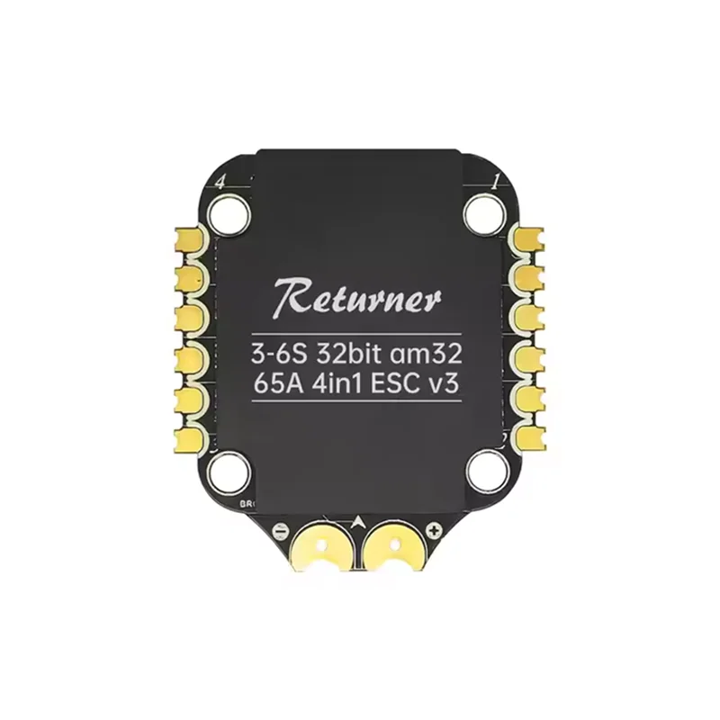 AeroParts3-6s 32bit am32 65A 4IN1 ESC v3 for FPV Freestyle Drone Model Drones Accessories