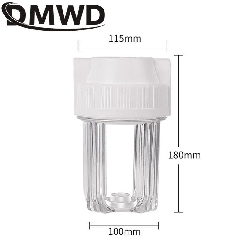 2/4/6 Port Pre-filter 5 Inches Explosion Proof Housing Cartridge Filter Bottle Water Purifier Reverse Osmosis Purifier Bottle