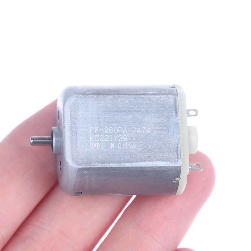 Efficiently Functional 24mm*18mm Engine Motor FF-260PA-2474 - DC 3V 3.7V 4.2V for Shavers, Car Toys, and Boats