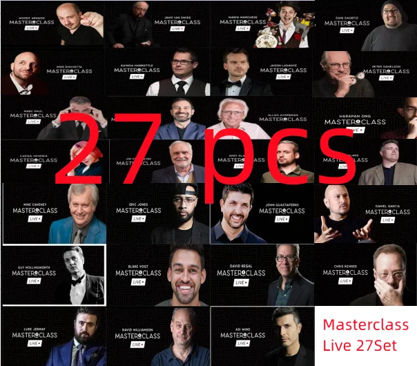 Masterclass Live - Collection Magic Instructions Magic Tricks