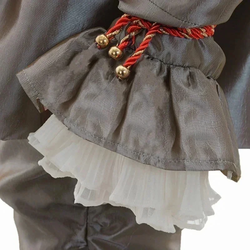 ABC123 Horror Clown Cosplay Pennywise Costume Halloween Carvinal Party Men's Adult Fantasyb;6'j,k.9;a view 4