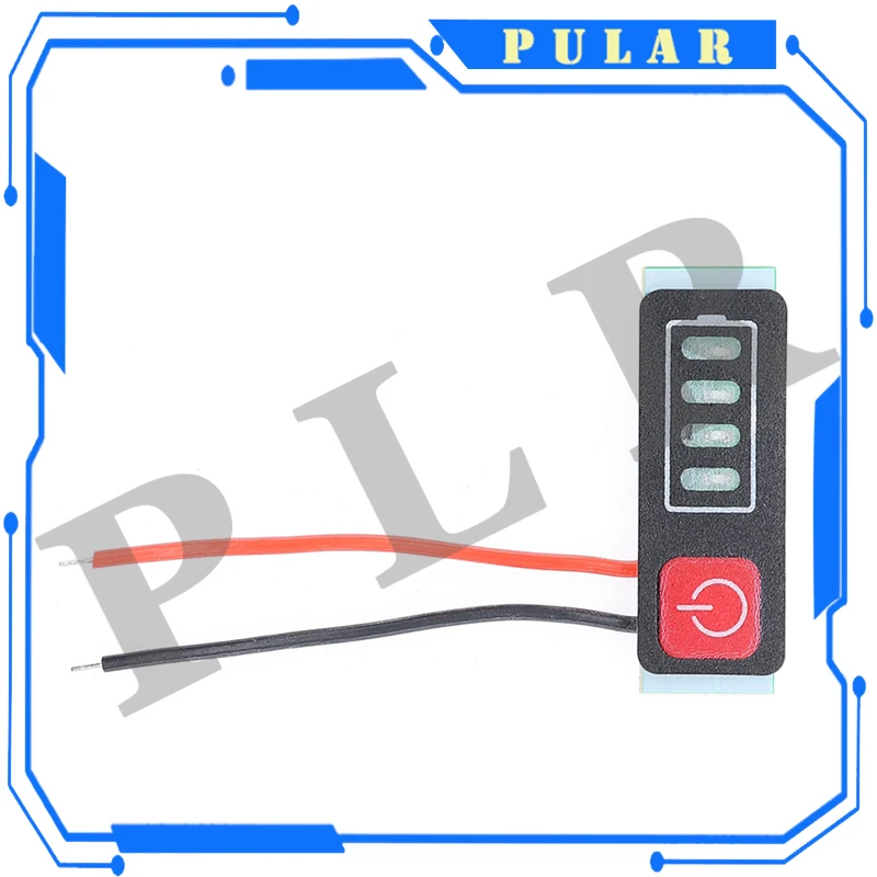 PLR For Makita Lithium Battery Display 5S 18V 21V Electric Drill Screwdriver Capacity Indicator LED 18650 Batteries