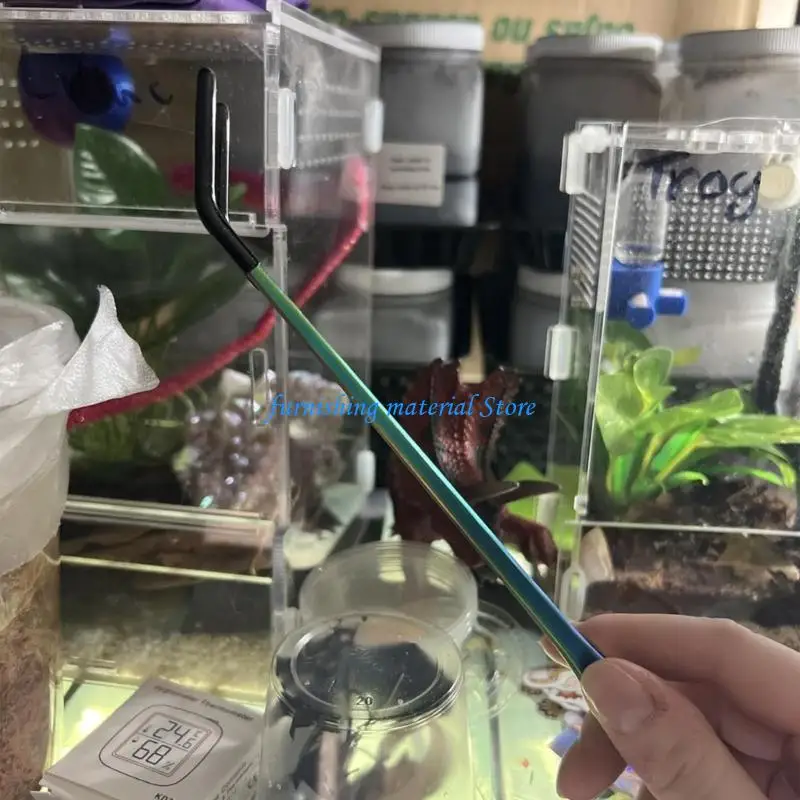 

Y5GD AntiSlip Silicone Coated Feeding Tweezers Set Of 2 Ergonomic Tongs