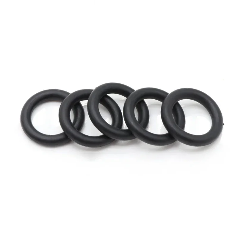 10 ชิ้น EPDM O แหวนสีดํา CS 5 มิลลิเมตร OD 15 ~ 150 มิลลิเมตรกรดและด่างความต้านทานกันน้ําความต้านทานแรงเสียดทาน o - ring