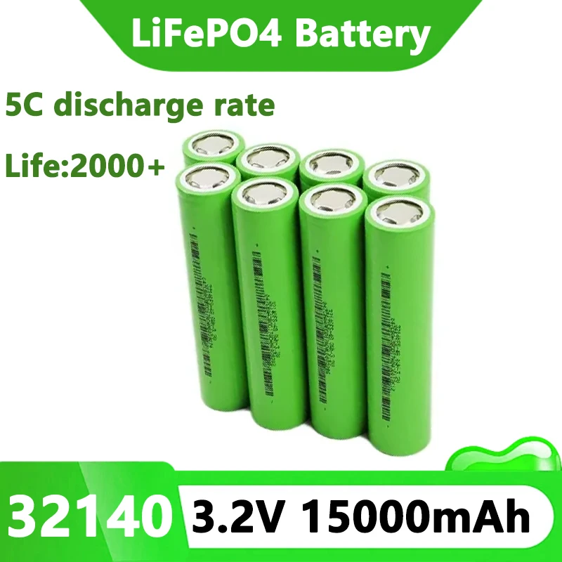 32140 3.2v 15ah 100% original nova bateria lifepo4, uso em motocicleta, ebike emotorcycle bateria scooter fonte de alimentação ao ar livre