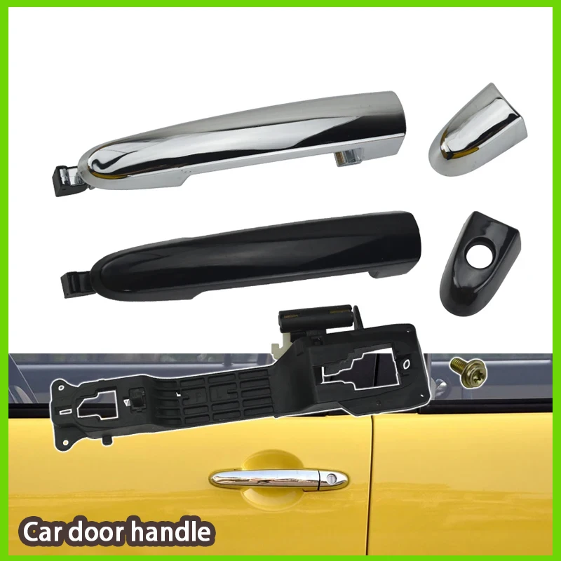 

Car Exterior Door Handle For LIFAN 320 Front Rear Left Right Exterior Door Handle Assembly With Base Small Cover Accessories