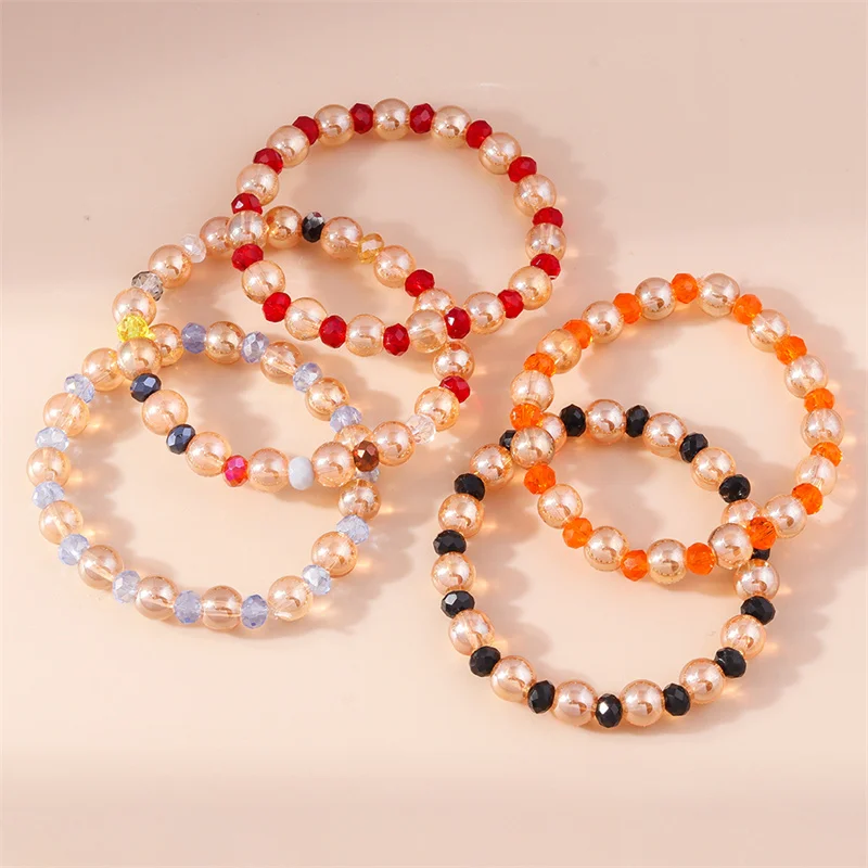 Aihua Naturstein Rundperlen-Armband Kristall Reiki Heilenergie Stretch-Armband für Frauen Männer Yoga-Schmuck – Detail 3