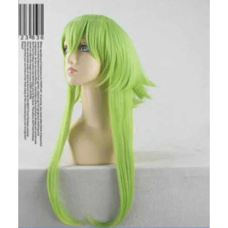 

Wholesale >>>>Vocaloid Gumi Long Blond/Green Cosplay Party Wig