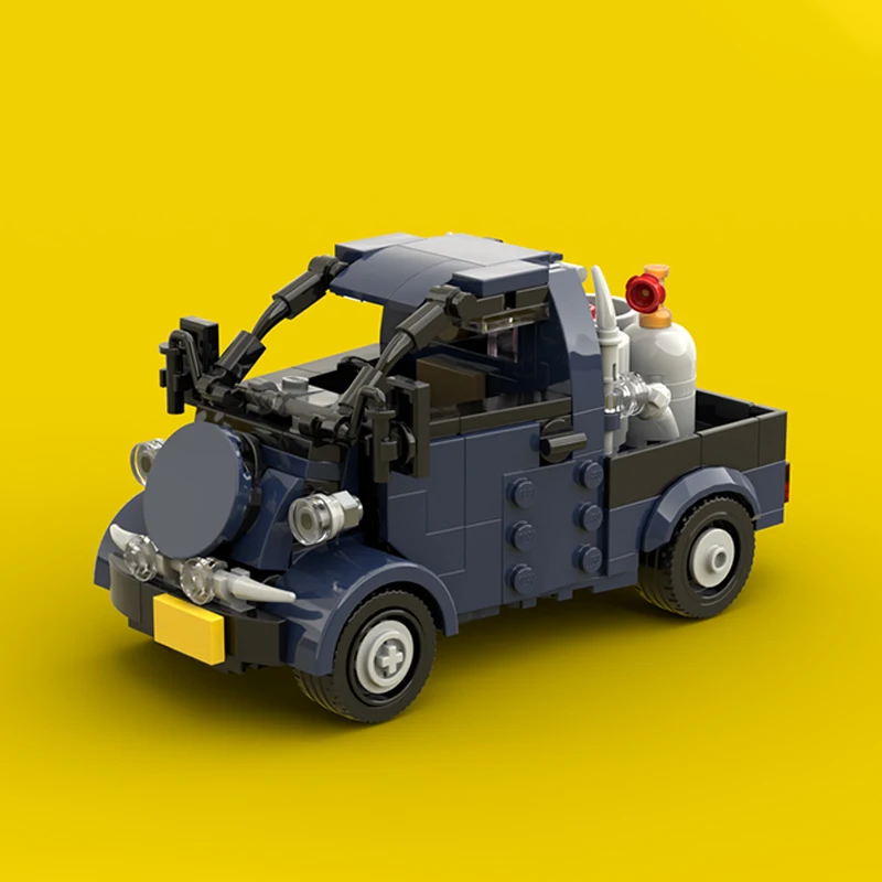 

351 шт. MOC 1996 Daihatsu Midget II K100P City Champions супер автомобиль строительные блоки искра творчество в рождественском здании подарок