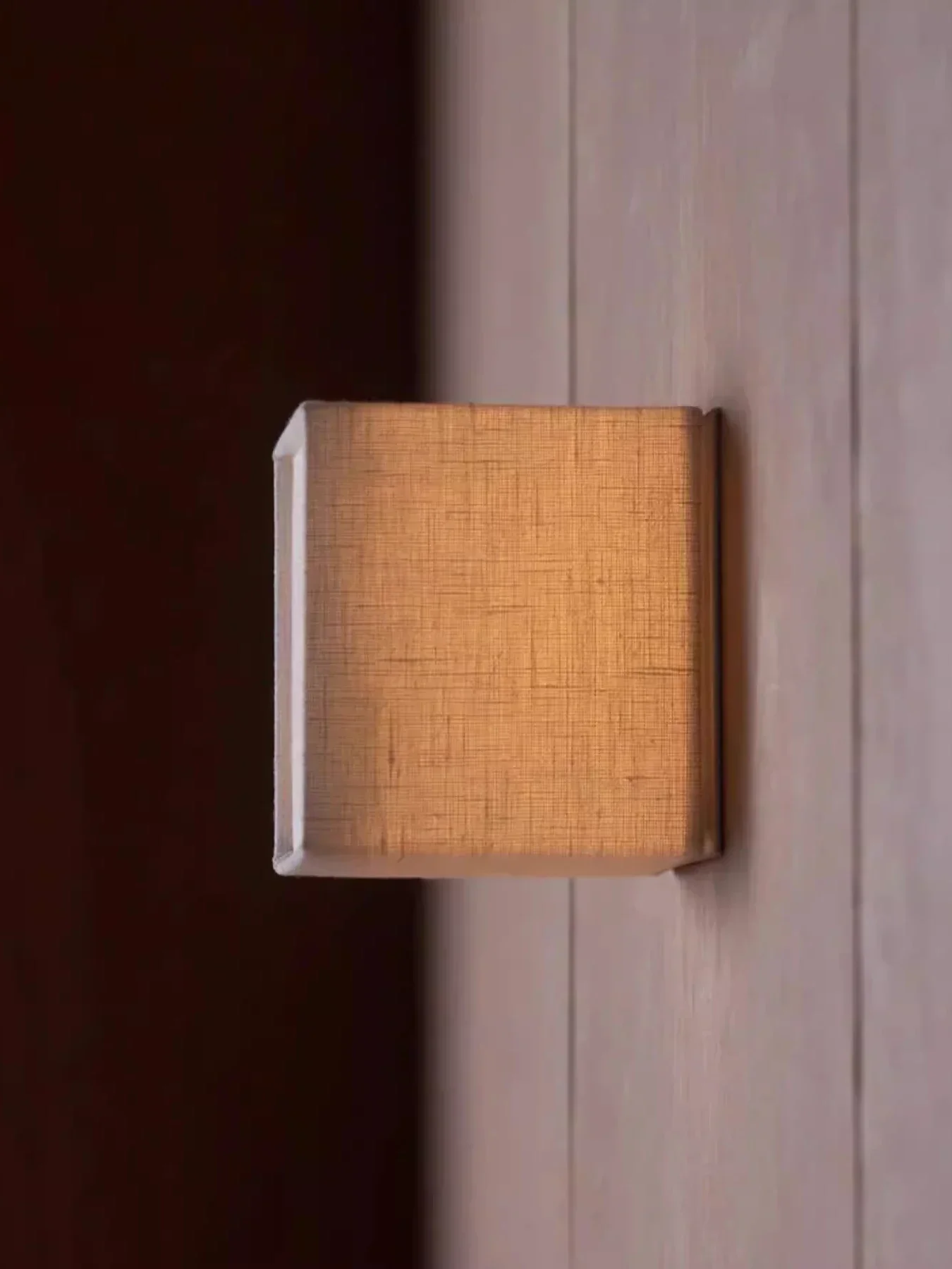 Square Cloth Wall Lamp Staircase Decorative Ambiance Bedroom Aisle Light Tea Room Homestays Living Room Background Wall