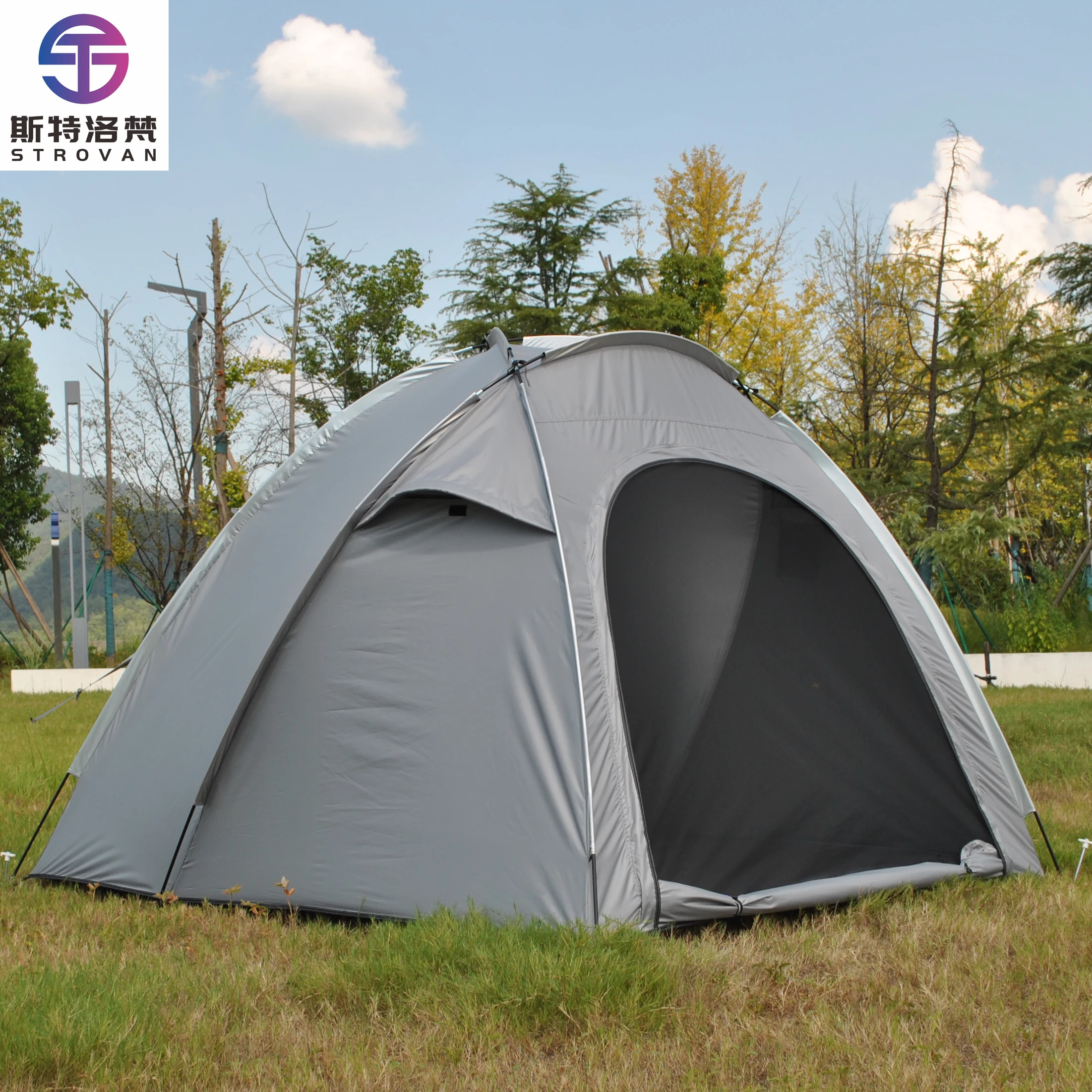 

STLF LZS Bullet Tent 4-person Planet Tent, Snow Tent, 4-person Camping Tentage Dome Tent Cold-proof Tent,Waterproof Family Stree