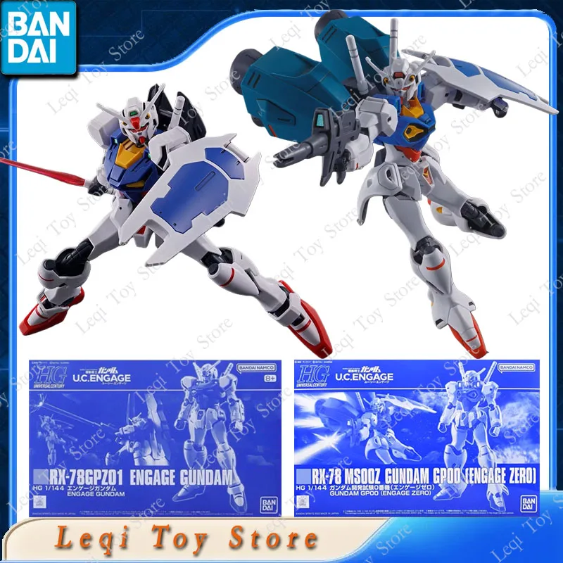 

Bandai Genuine HG RX-78 MS00Z GUNDAM GP00 RX-78GPZ01 ENGAGE ZERO Action Anime Figures Toys Kids Gift Assembly Model Ornaments