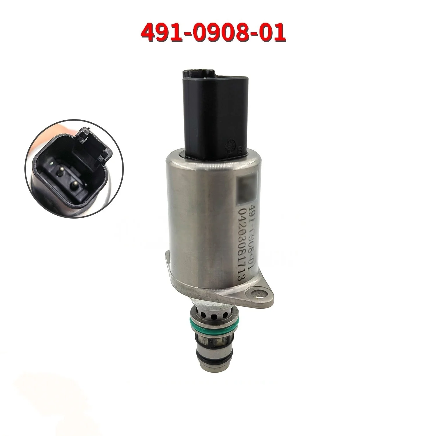 

491-0908 Hydraulic Pump Safety Lock Solenoid Valve for Caterpillar 312GC and 320GC Excavators