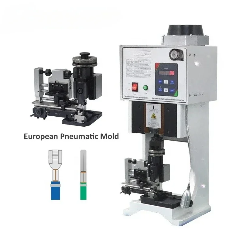 EW-09C Semi-Automatic Terminal Crimping Machine, 1.5-4T 30/40mm Stroke