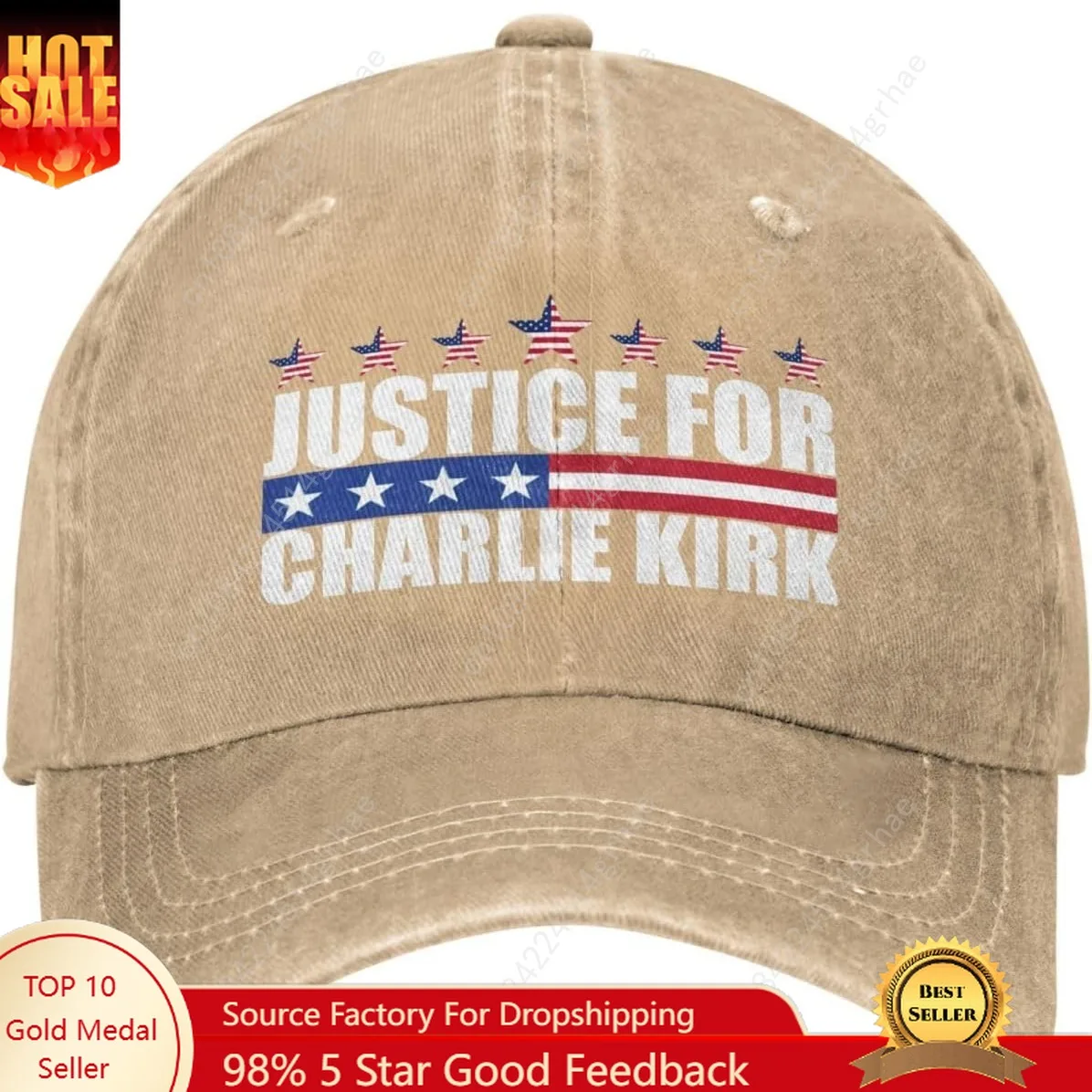

Justice for Charlie Kirk Hats for Men's Charlie Kirk Hats for Women Justice for Charlie Kirk