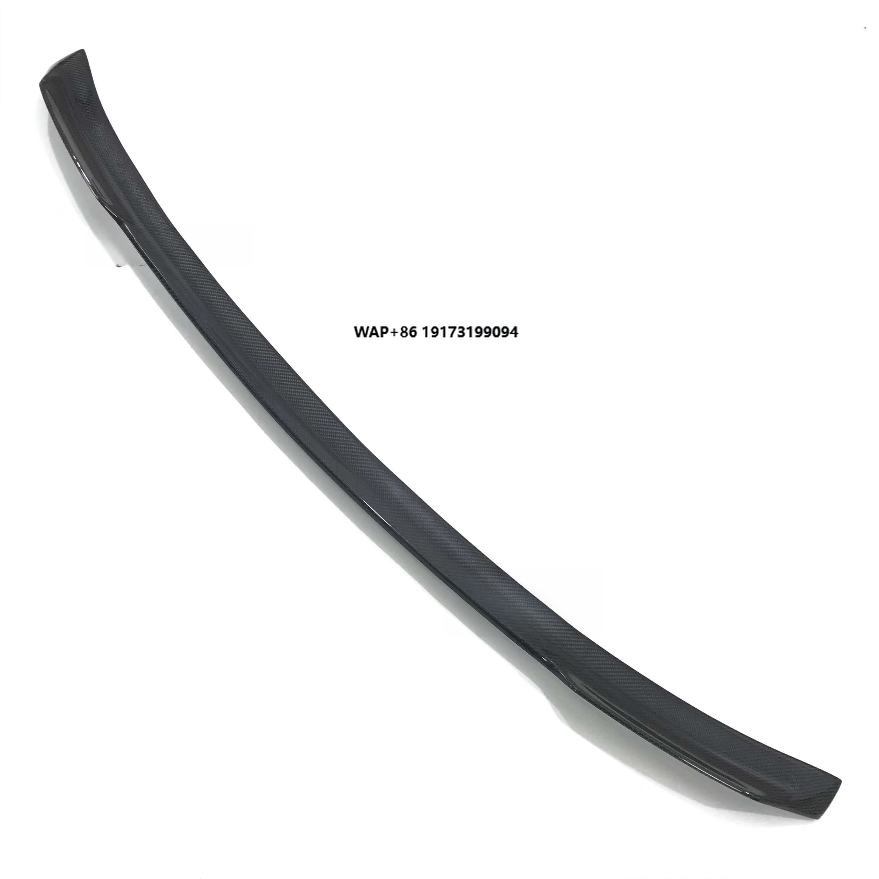 

New High Quality CSYP Carbon Black MS Style Carbon Fiber Wing Spoiler Body Kit Screw-On for Coupe 9Y0 9YA
