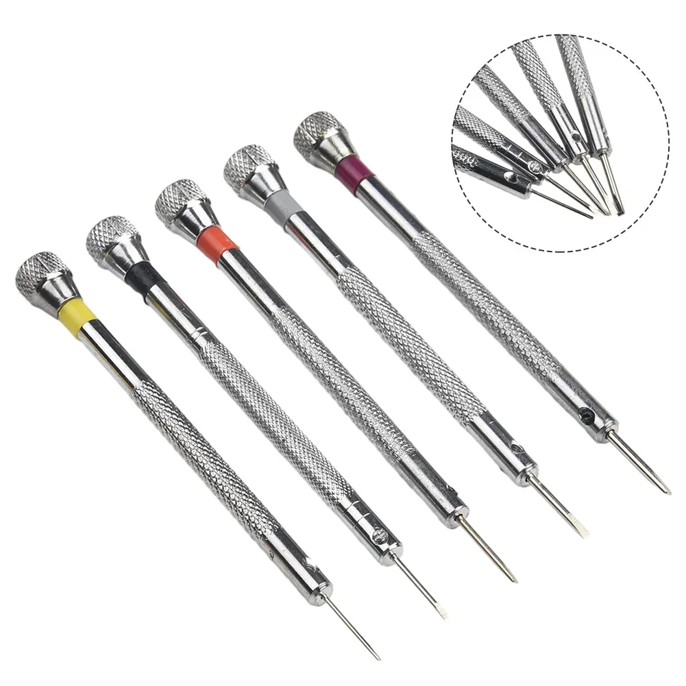 

5Pcs Precision Small Screwdriver Set For Electronics Toys Computer Watch Repair Eyeglasses Jewelry Watchmaker Repair Tool