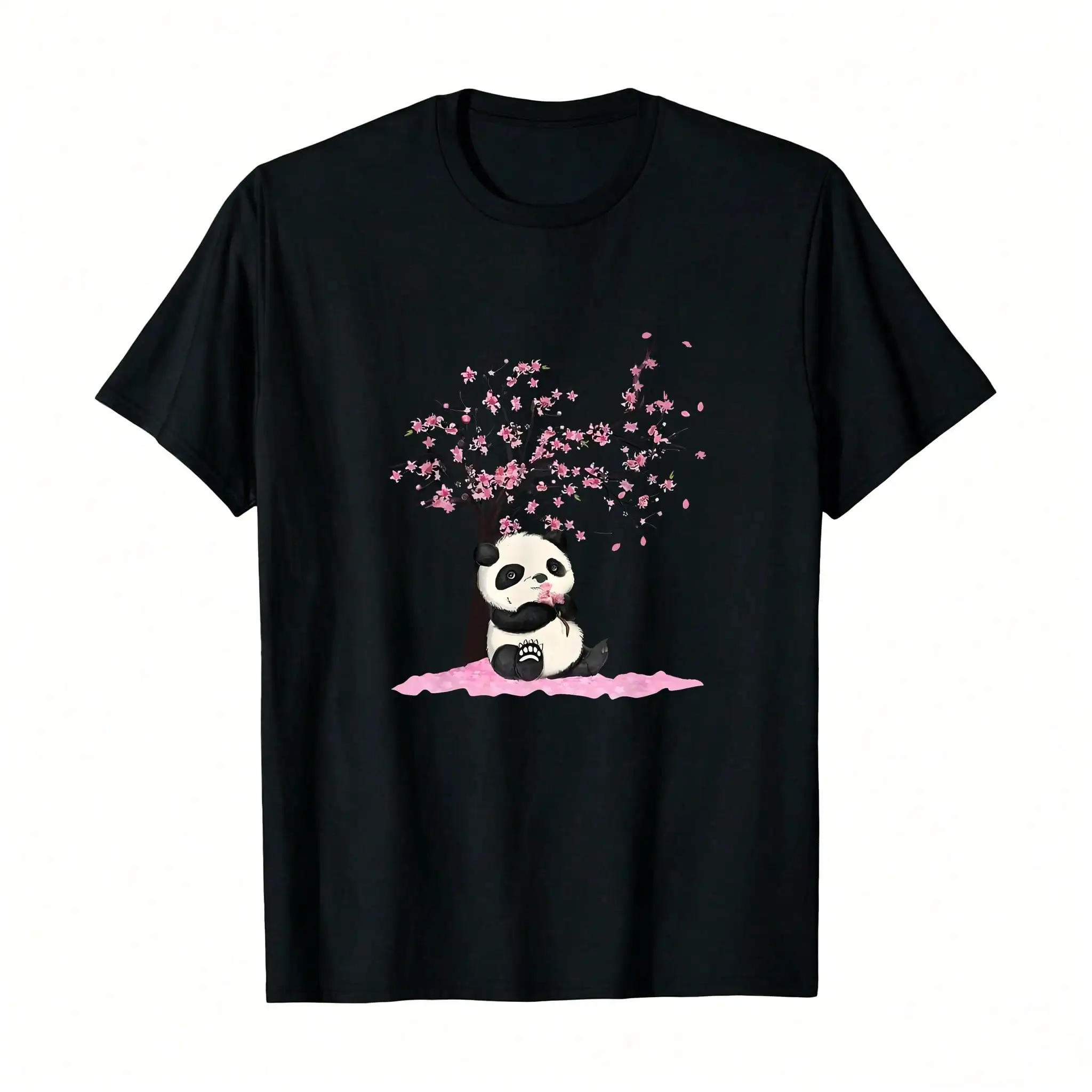 Cherry Blossom Panda Lovers Plus Size Women's Top