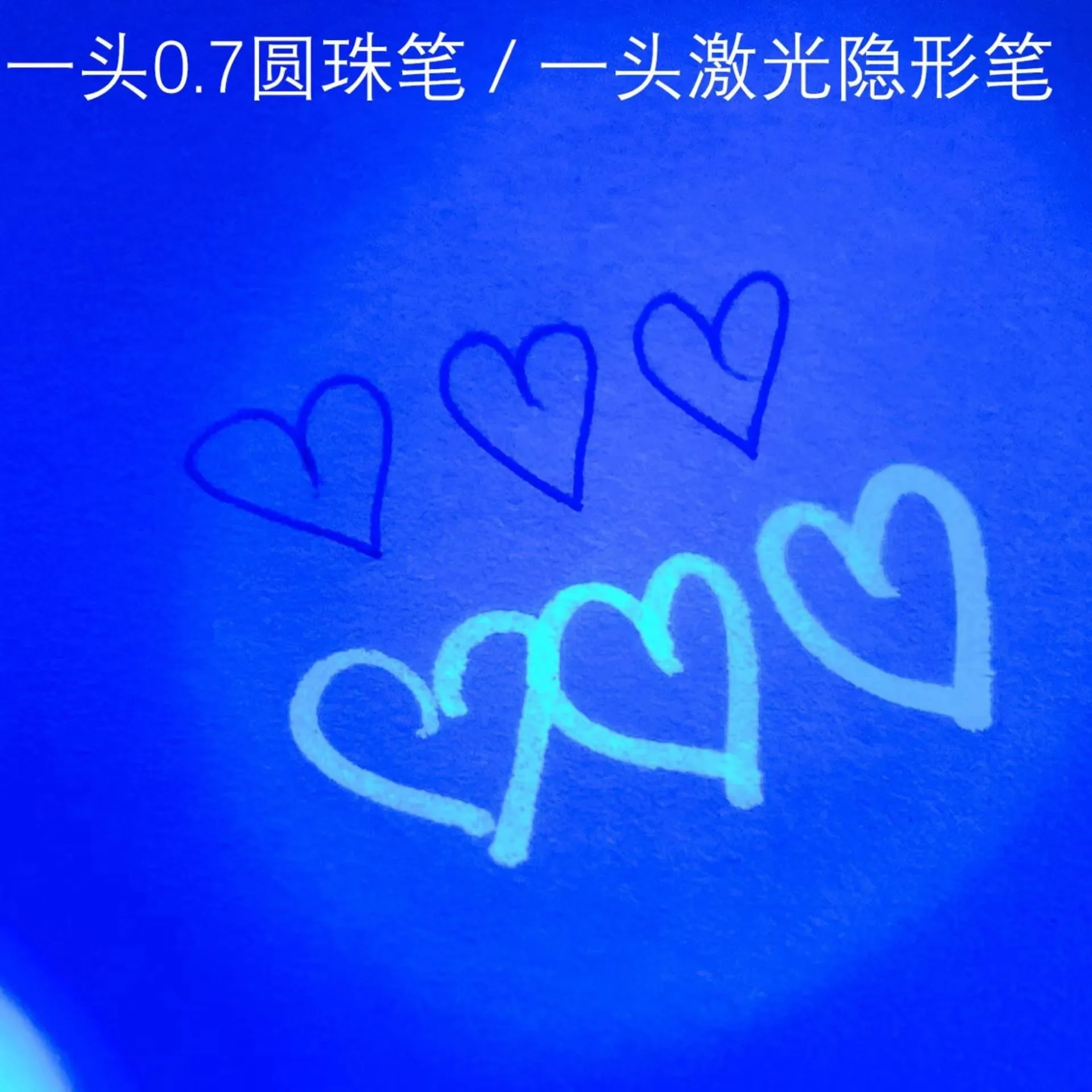 2Pcs Capybara Series Invisible Neutral Pen Cartoon Secret With UV Light Student Kids Writing Elementary School Stationery gift