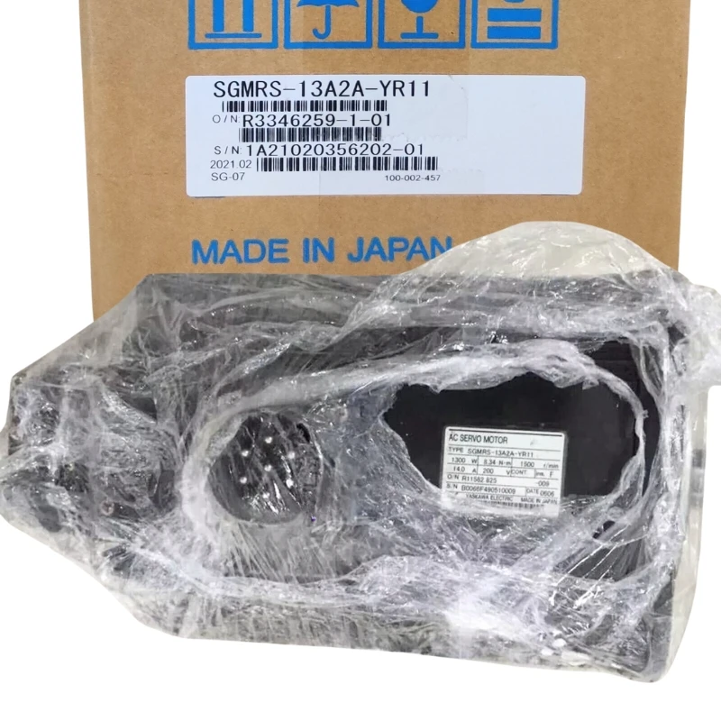 Novo servo motor SGMRS-13A2A-YR11 Yaskawa entrega acelerada