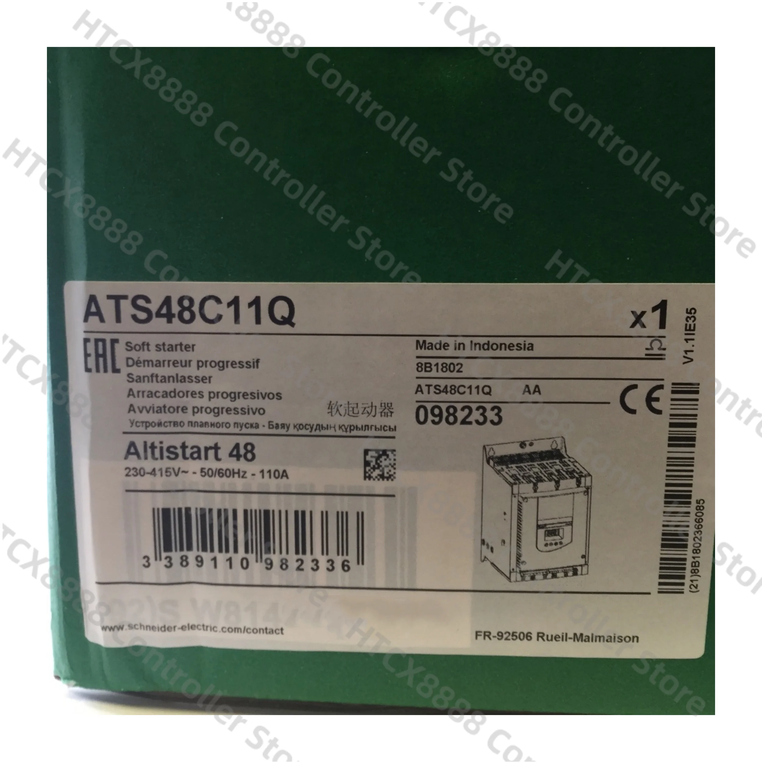 New Original ATS48C11Q 55KW three-phase 230-415V