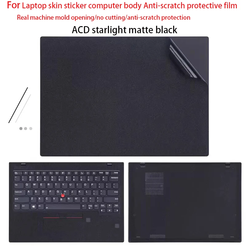 For Lenovo ThinkPad Notebook Body Film X1 Nano Gen3 2 Vinyl Skin Sticker X1 Titanium Gen 1 Computer Anti-Scratch Protective Film