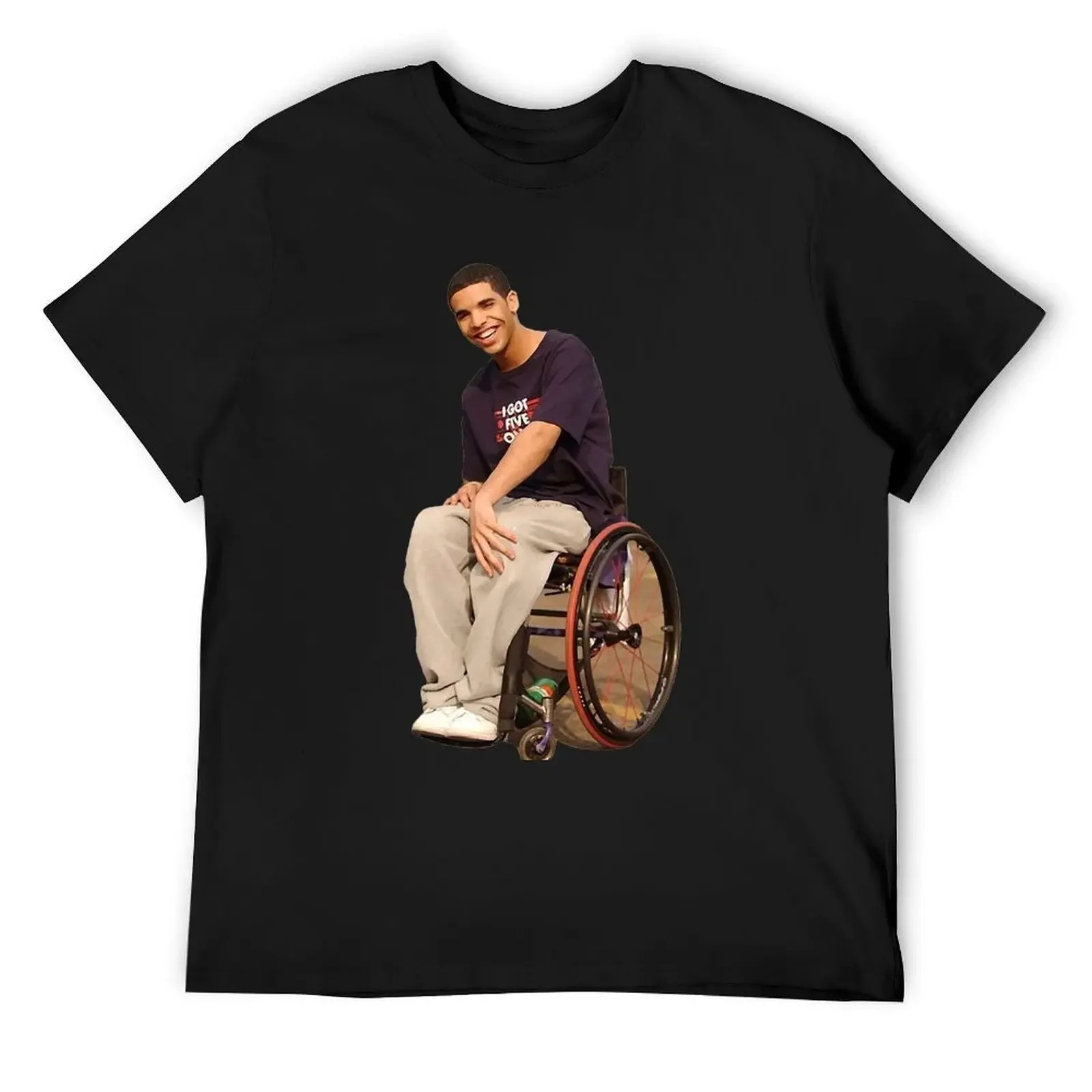 Wheelchair Jimmy T-Shirt tees graphics aesthetic clothes sublime t shirts men