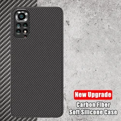Carbon Fiber Case For Xiaomi Redmi Note 7 8 9 10 11 12 13 14 15 Pro Plus 5G 4G 12S 11S 10S 9S 8T 12C 13C 14C Silicone Cover Case