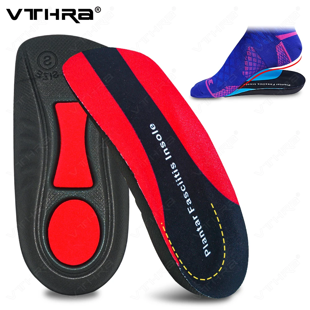 Orthopedic Sport Insole 3/4 Length Plantar Fasciitis Men Women Sneakers Flat Feet High Arch Support Orthotic Insoles Insert Sole