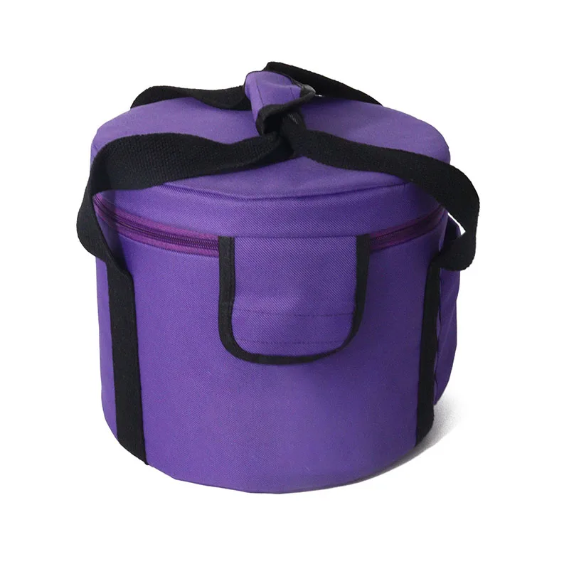 

Portable Purple Crystal Bowl Bag Music Bowl Bag Handheld Bag Ode Bowl Bag Crystal Bowl Storage Handbag