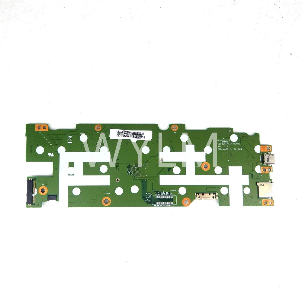 C302CA M3-6Y30/M5-6Y54 CPU 4G/8G RAM 64G SSD Laotop Motherboard For ASUS C302C C302CA  Mainboard Fully Tested OK